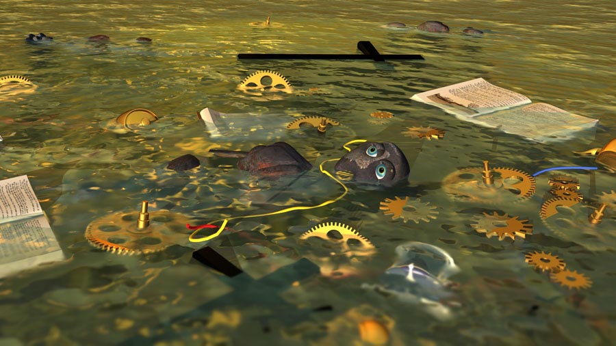 Même les robots n'essayent pas de marcher sur l'eau